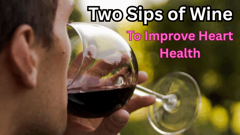 Two Sips of Wine Can Improve Heart Health in 2025 – Follow This Rule