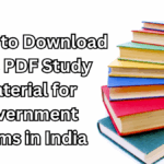 Where to Download Free PDF Study Material for Government Exams in India