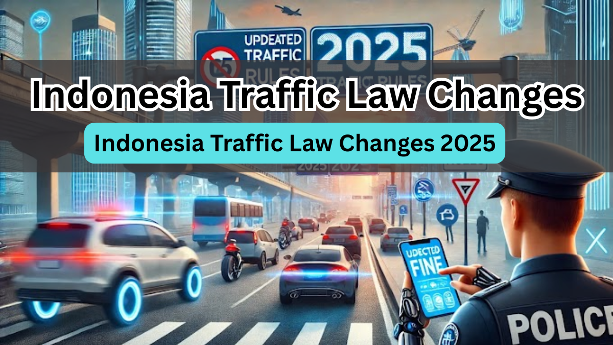 Indonesia Traffic Law Changes 2025 – New Fines & Penalties Explained