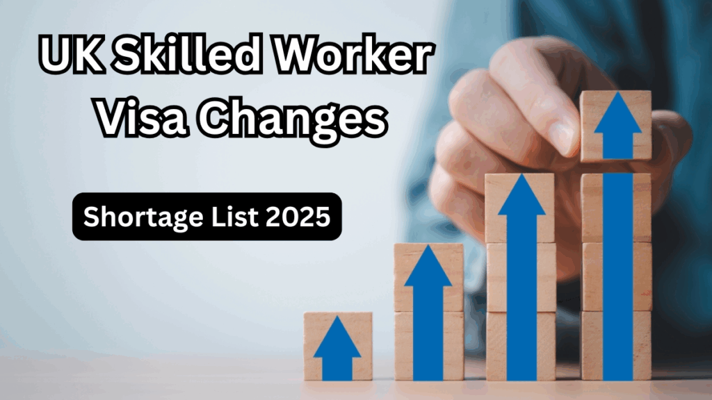 UK Skilled Worker Visa Changes – Shortage List 2025
