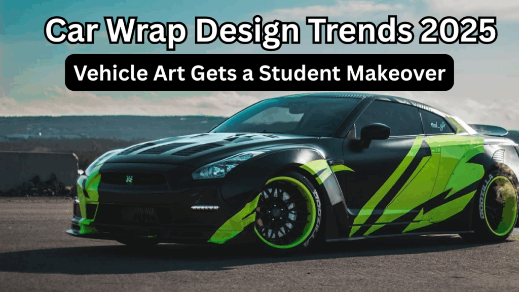 Car Wrap Design Trends 2025 – Vehicle Art Gets a Student Makeover