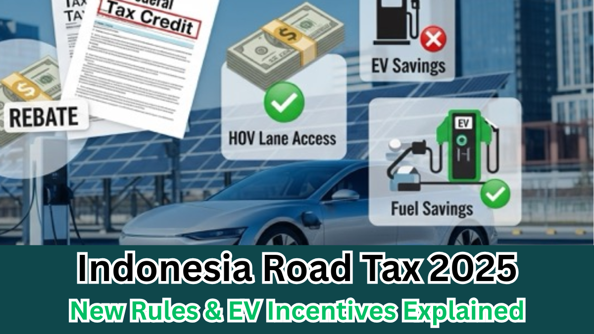 Indonesia Road Tax 2025 – New Rules & EV Incentives Explained