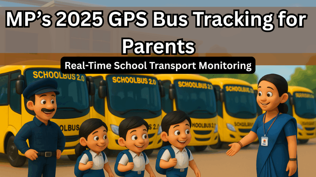 MP’s 2025 GPS Bus Tracking for Parents – Real-Time School Transport Monitoring
